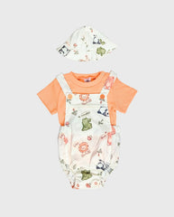 Conjunto Con Pava Estampado Animales