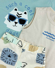 Conjunto Infantil 3 Piezas Tigre Diseño