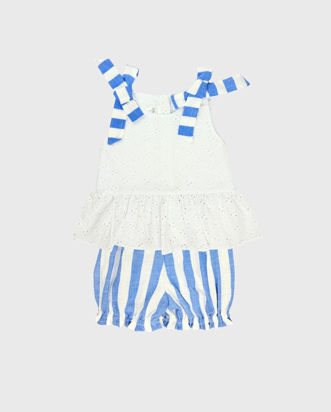 Conjunto Ojalillo Short Rayas