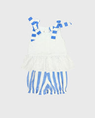 Conjunto Ojalillo Short Rayas