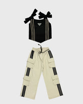 Conjunto Pantalón Cargo Líneas