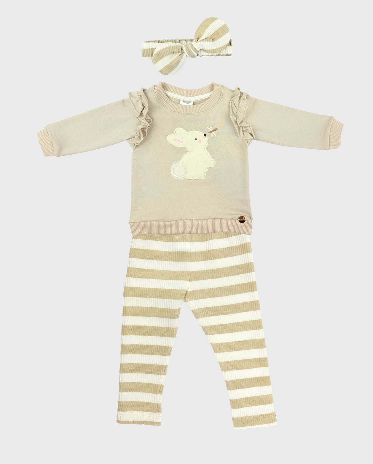 Conjunto Pantalón Rayado Conejo