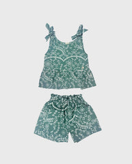 Conjunto Short Ojalillo Flores