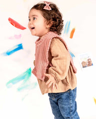 Conjunto 3 Piezas Chaleco Tejido