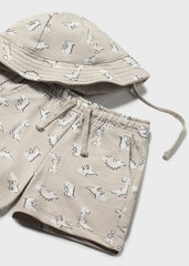 Conjunto 3 Piezas Dinosaurio Gris Mayoral pava