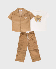 Conjunto 3 Piezas Pantalon Leopardo Travesuras