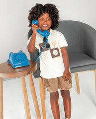 Conjunto Bermuda Estampado Palmeras