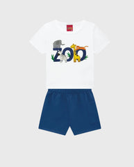 Conjunto Bermuda y Camiseta Zoo Kyly