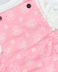 Conjunto Body Con Balaca Flores