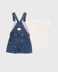 Conjunto Braga Denim Cerezas Cutie