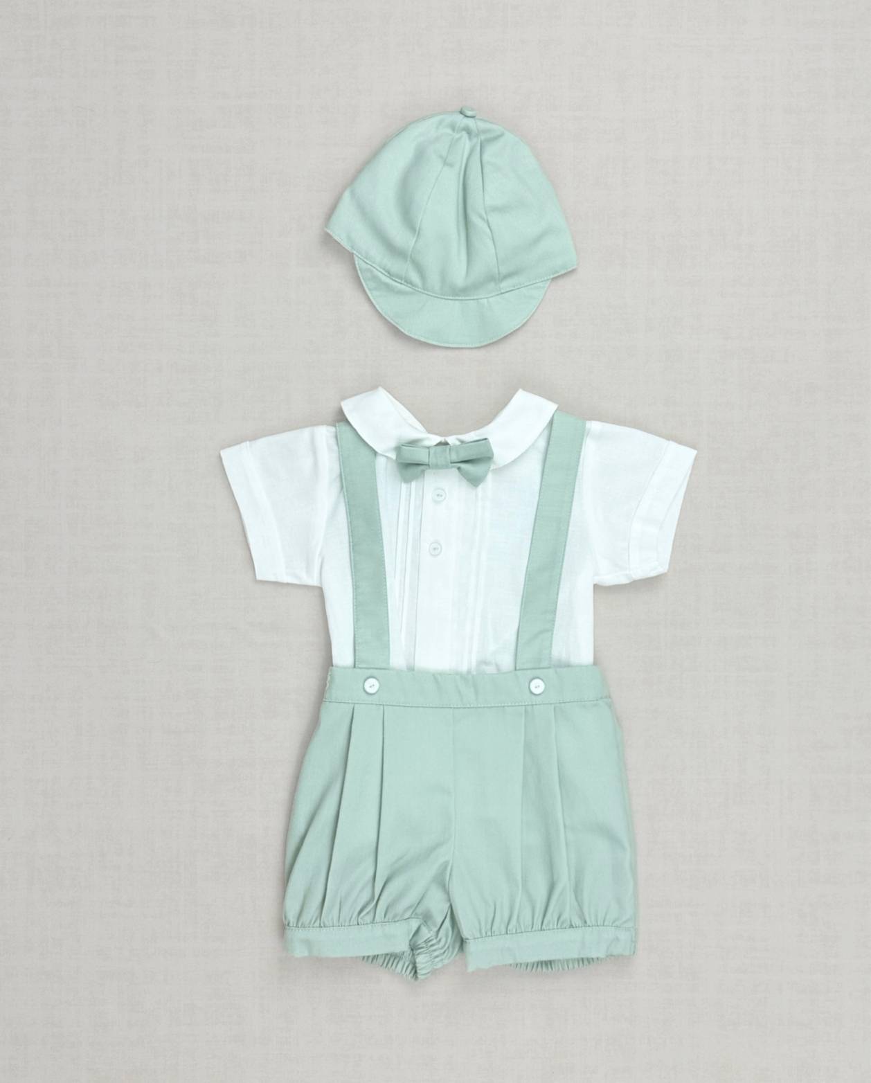 Conjunto Bebé Ceremonia Tirantes Menta