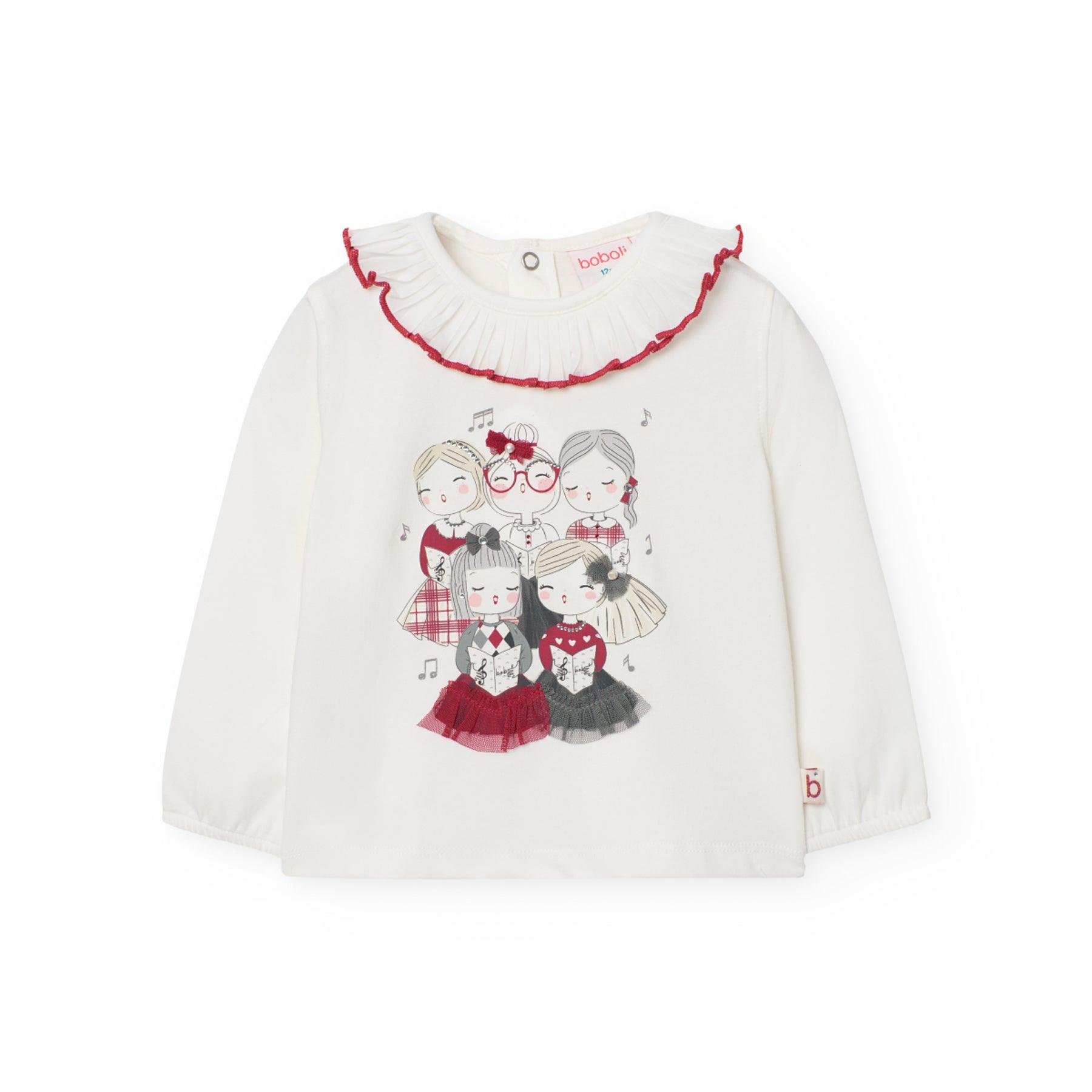 Conjunto Falda Cuadros Boboli blusa