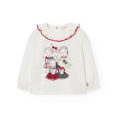 Conjunto Falda Cuadros Boboli blusa