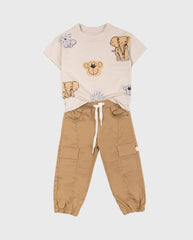 Conjunto Pantalón Estampado Animales Colombia