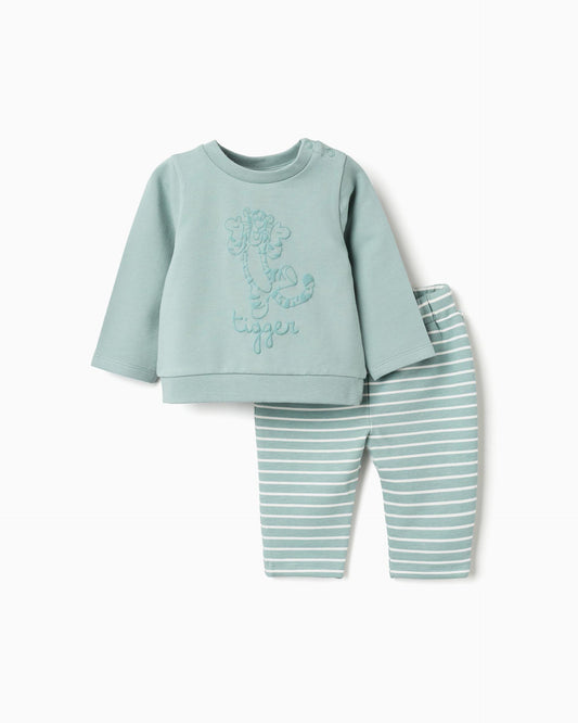Conjunto Pantalón Rayas Tigger Verde Zippy