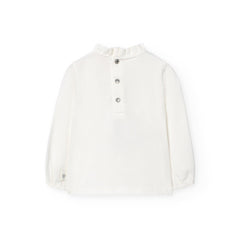 Conjunto Short Cuadros Boboli blusa botones