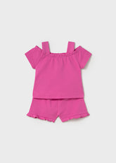 Conjunto Short Fucsia Mayoral
