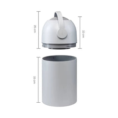 Contenedor De Pañales Premium Baby Gris