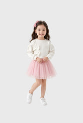 Conjunto Falda Tul Rosa Modelo