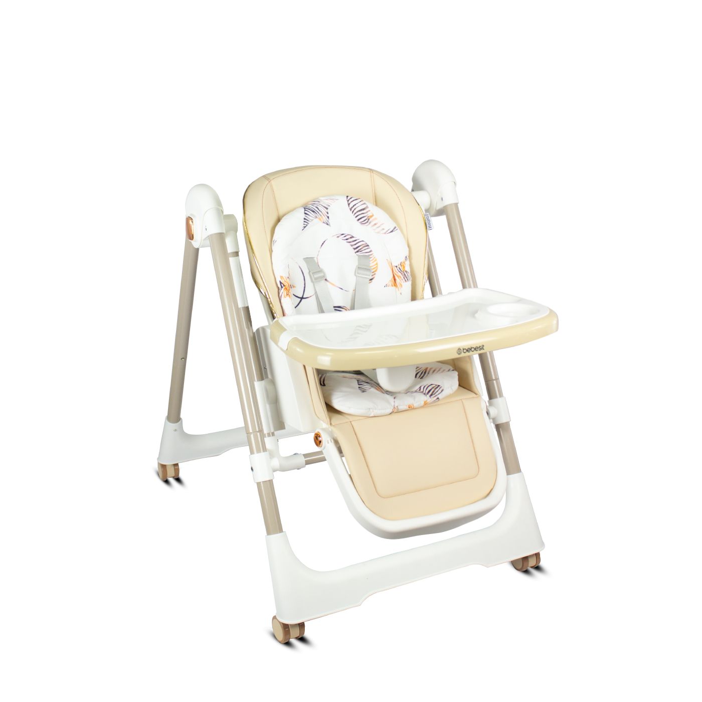 Silla Comedor Nido 2 en 1 Bebesit Beige Estilo