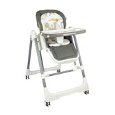 Silla Comedor Nido 2 en 1 Bebesit Gris