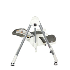 Silla Comedor Nido 2 en 1 Bebesit Gris Estilo