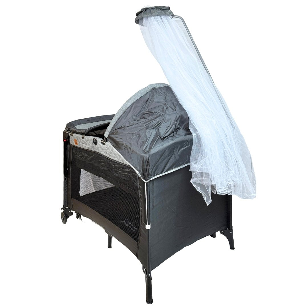 Corral Colecho Maxibaby Silver Gris