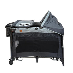 Corral Colecho Maxibaby Silver Gris Detalle