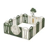 Corral De Juegos Paneles Happy Zone Plus Verde Evezo