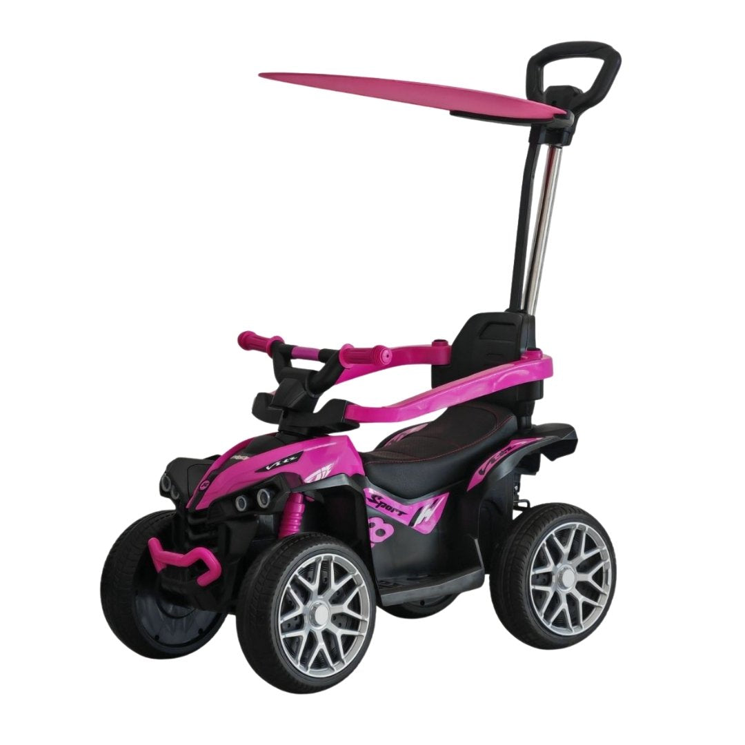 Cuatrimoto Paseador Mega Car Fucsia