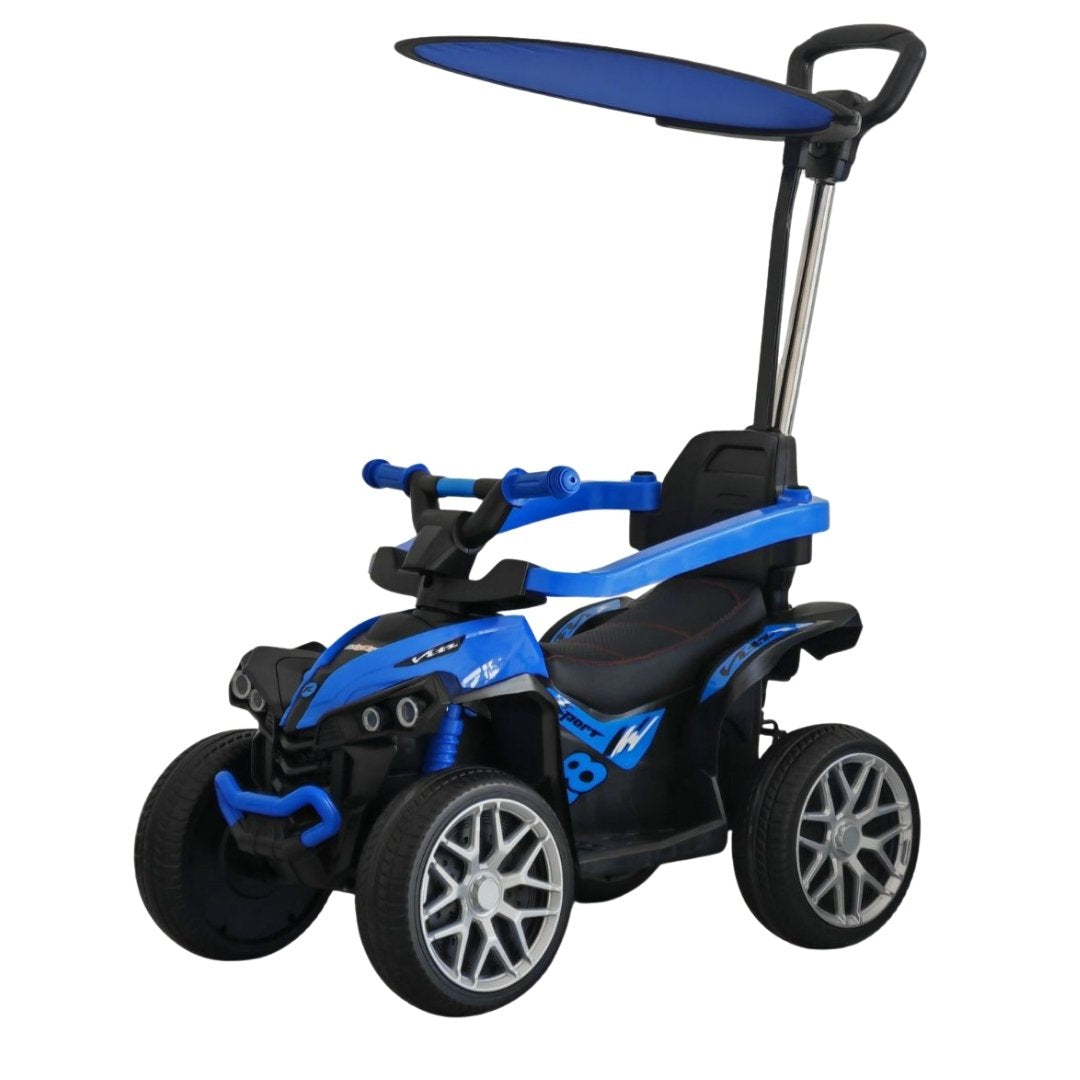 Cuatrimoto Paseador Mega Car Azul