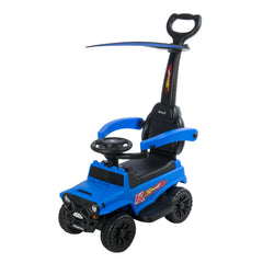 Cuatrimoto Montable Buggy Unicolor Azul Ebaby