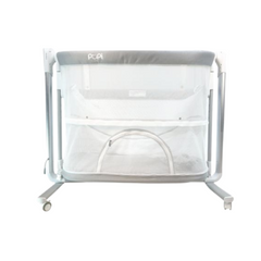 Cuna Colecho Mecedor Cambrige Pupi Gris