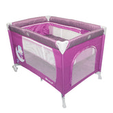 Cuna Corral Happy Dreams Morado Ebaby