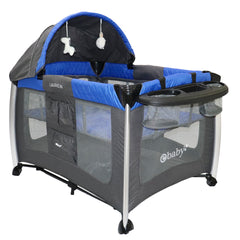Cuna Corral Lauren Azul Ebaby