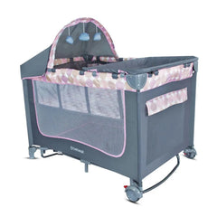 Cuna Corral Magic Rosa Bebesit Funcion