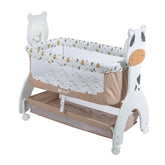 Cuna Mecedora Aura Beige Ebaby