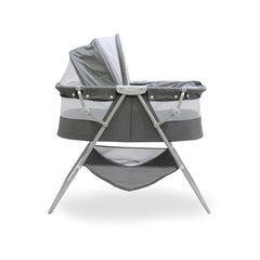 Cuna Plegable Dolly Gris Ebaby detalle