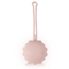 Porta Chupo Silicona León Rosa