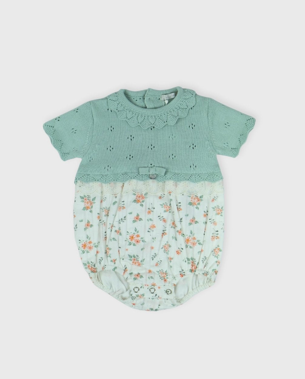 Pelele Combinado Tricot Verde Dr.kid