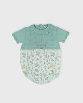 Pelele Combinado Tricot Verde Dr.kid