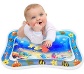 Tapete De Agua Azul Estampado Surtido