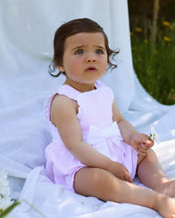 Vestido Detalle Moño Rosa Deolinda