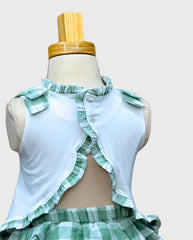 Conjunto Manzana Cuadros Deolinda Detalle