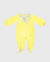 Pijama Colibrí Detalle Moño Amarillo Deolinda