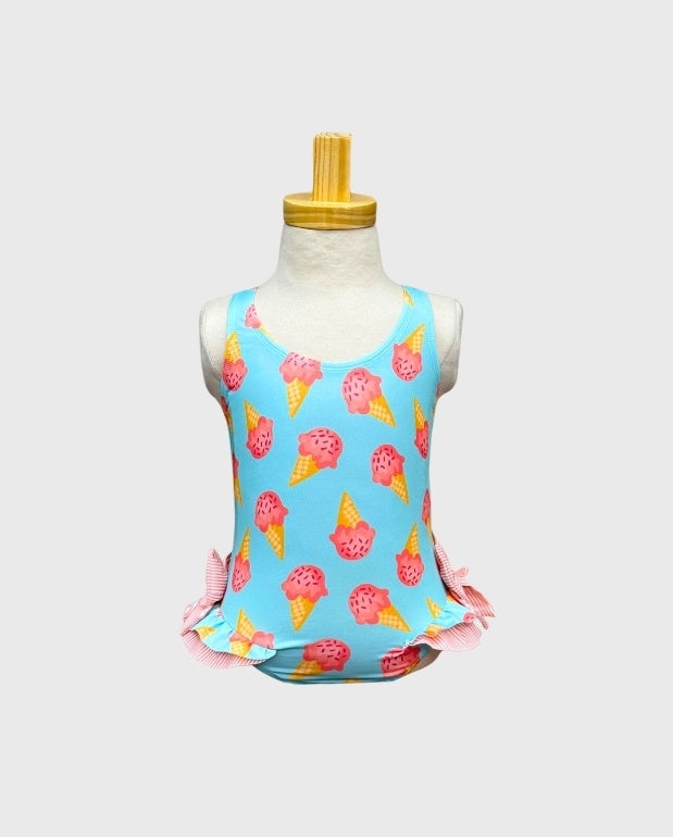 Vestido de Baño Enterizo Helados Deolinda