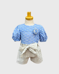 Conjunto Blusa Bordada Deolinda