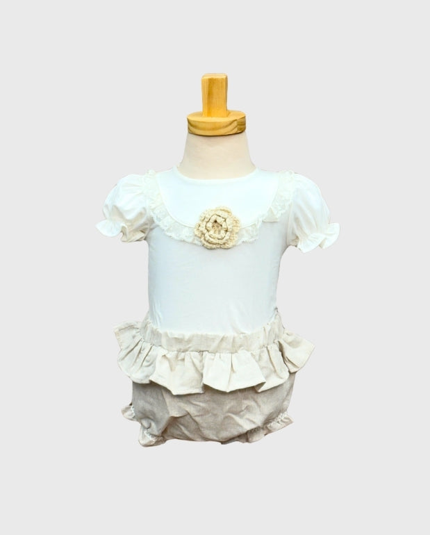 Conjunto Detalle Flor Tejida Deolinda