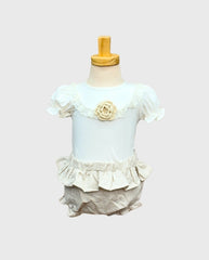 Conjunto Detalle Flor Tejida Deolinda