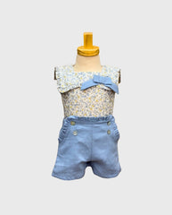 Conjunto Estampado Flores  Deolinda